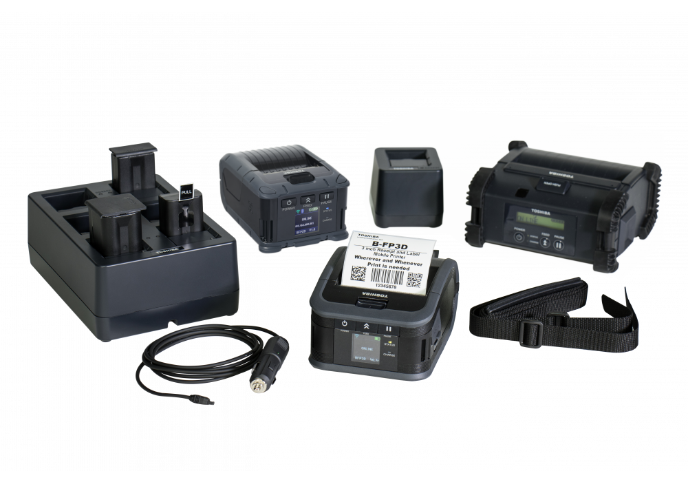 Mobile printer family with options