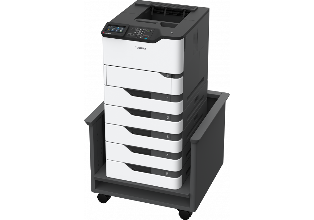 eS528P + 4x 550 Sheet Tray + Universal Cabinet Left2